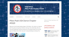 Desktop Screenshot of ppusadance.org